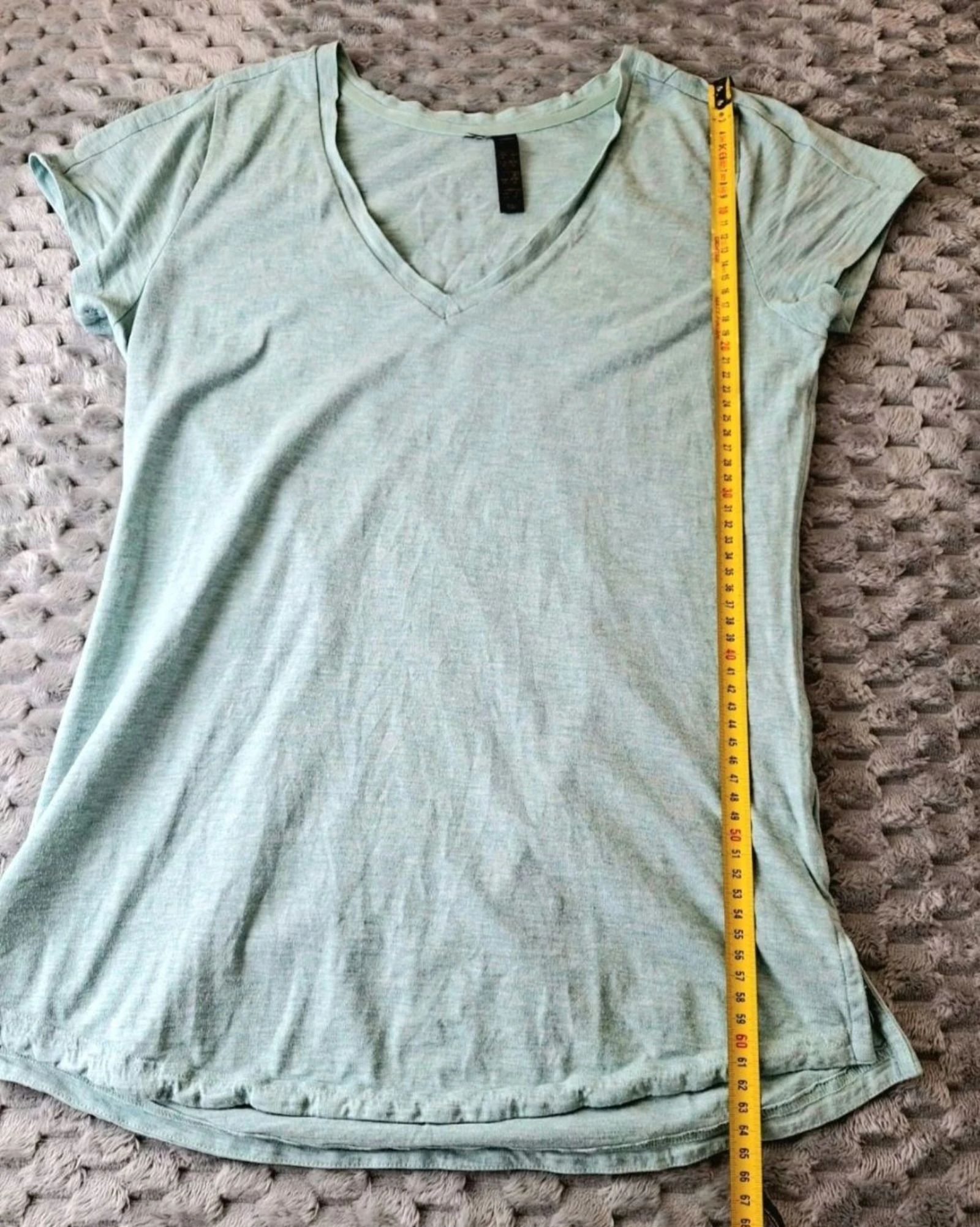 Adidas V-Neck T-Shirt Retro Y2K 2000s Sportswear – photo 8